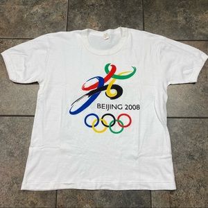 2008 Beijing Olympics Short Sleeve T-Shirt Size 46(M)